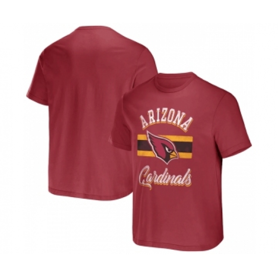 Men's Arizona Cardinals Red x Darius Rucker Collection Stripe T-Shirt