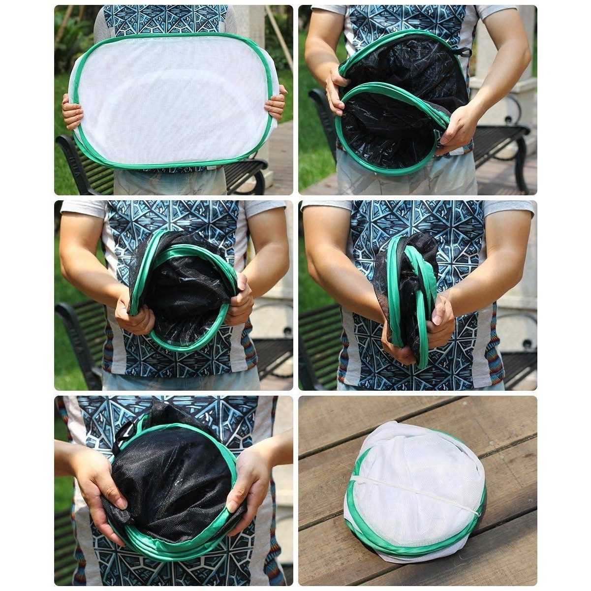 RESTCLOUD Insect and Butterfly Habitat Cage Terrarium Pop-up Tall