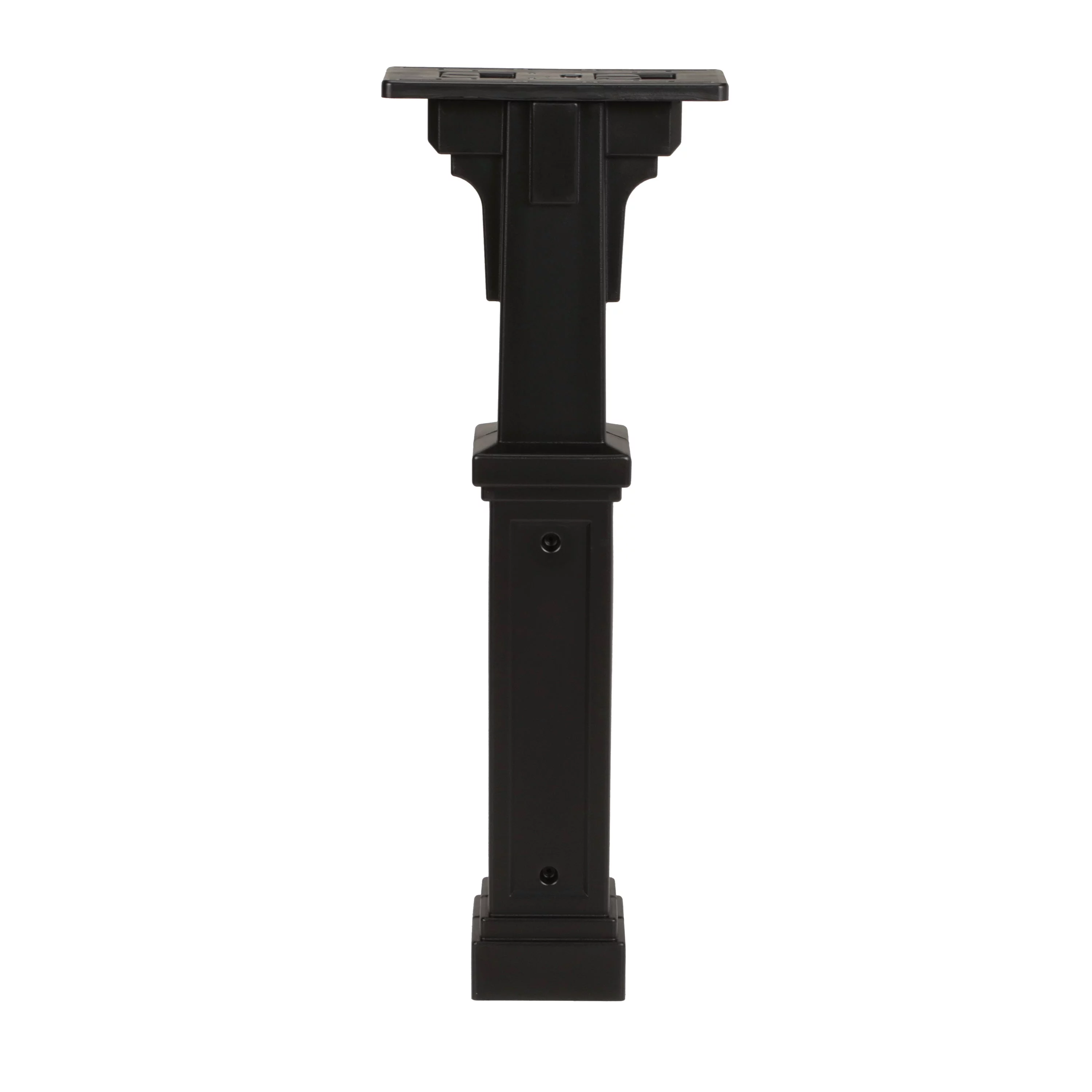 Grand Haven Plastic Mailbox Post, Black, GHP40B01 - Curated Treasures Market