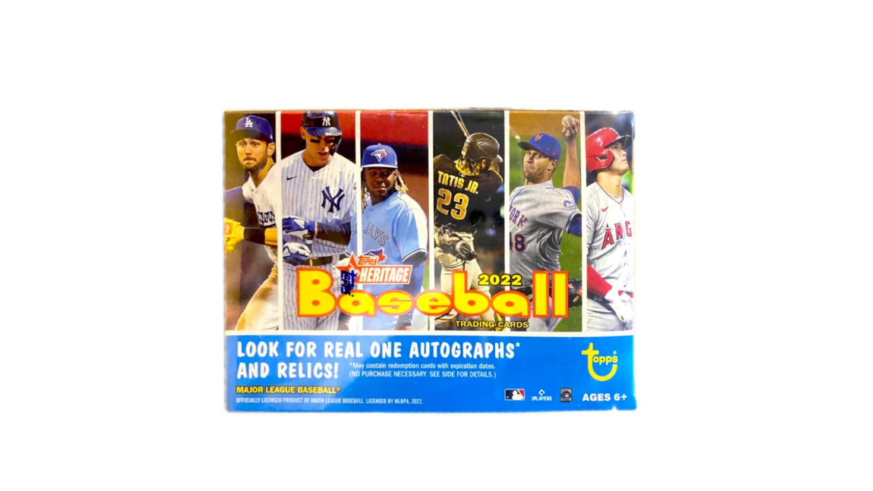 2022 Topps Heritage Baseball Value Box Trading Cards