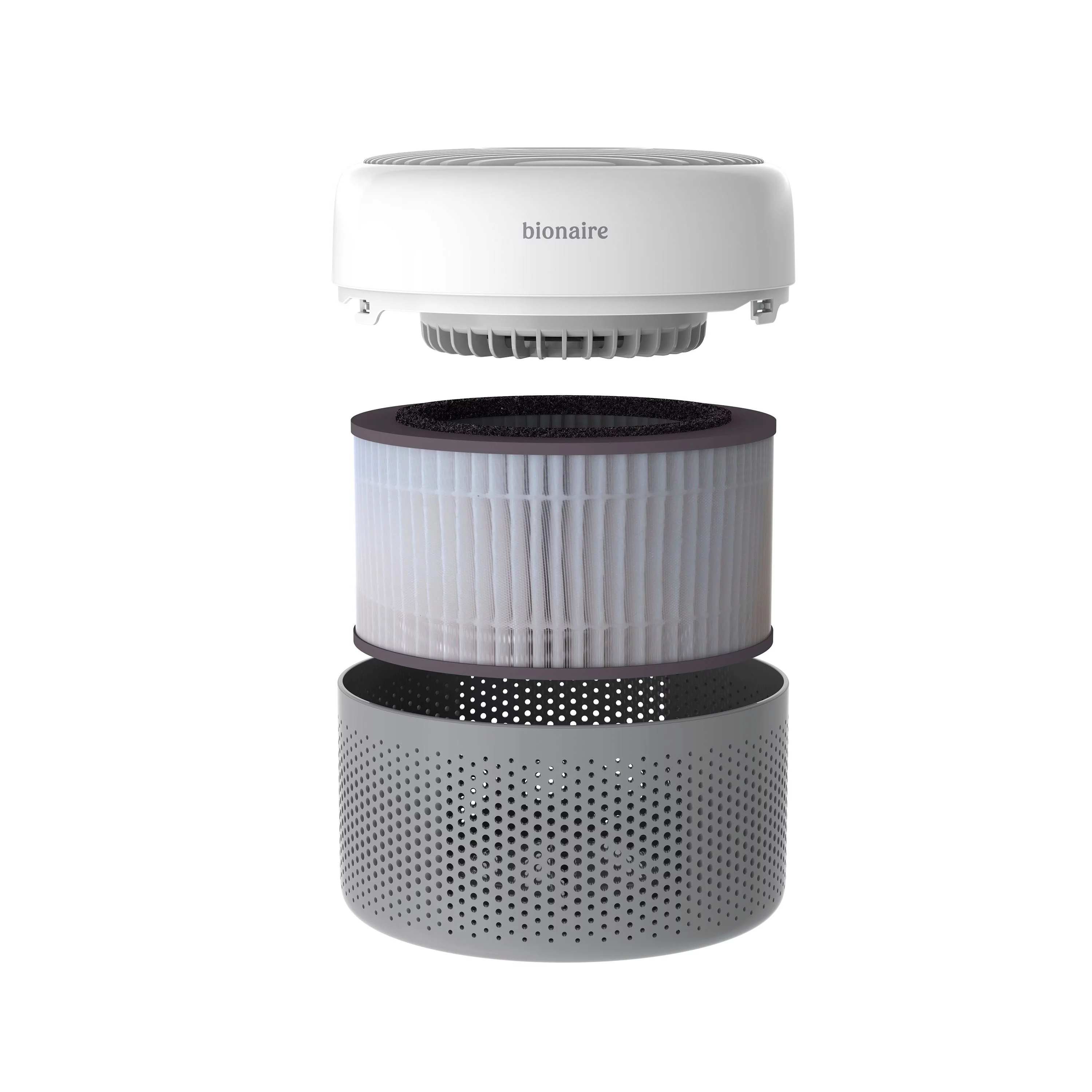 Bionaire Desktop Air Purifier with True HEPA Filter, 99.7% Allergen Removal, Compact, for Small Rooms (Up to 320 Sq. Ft)