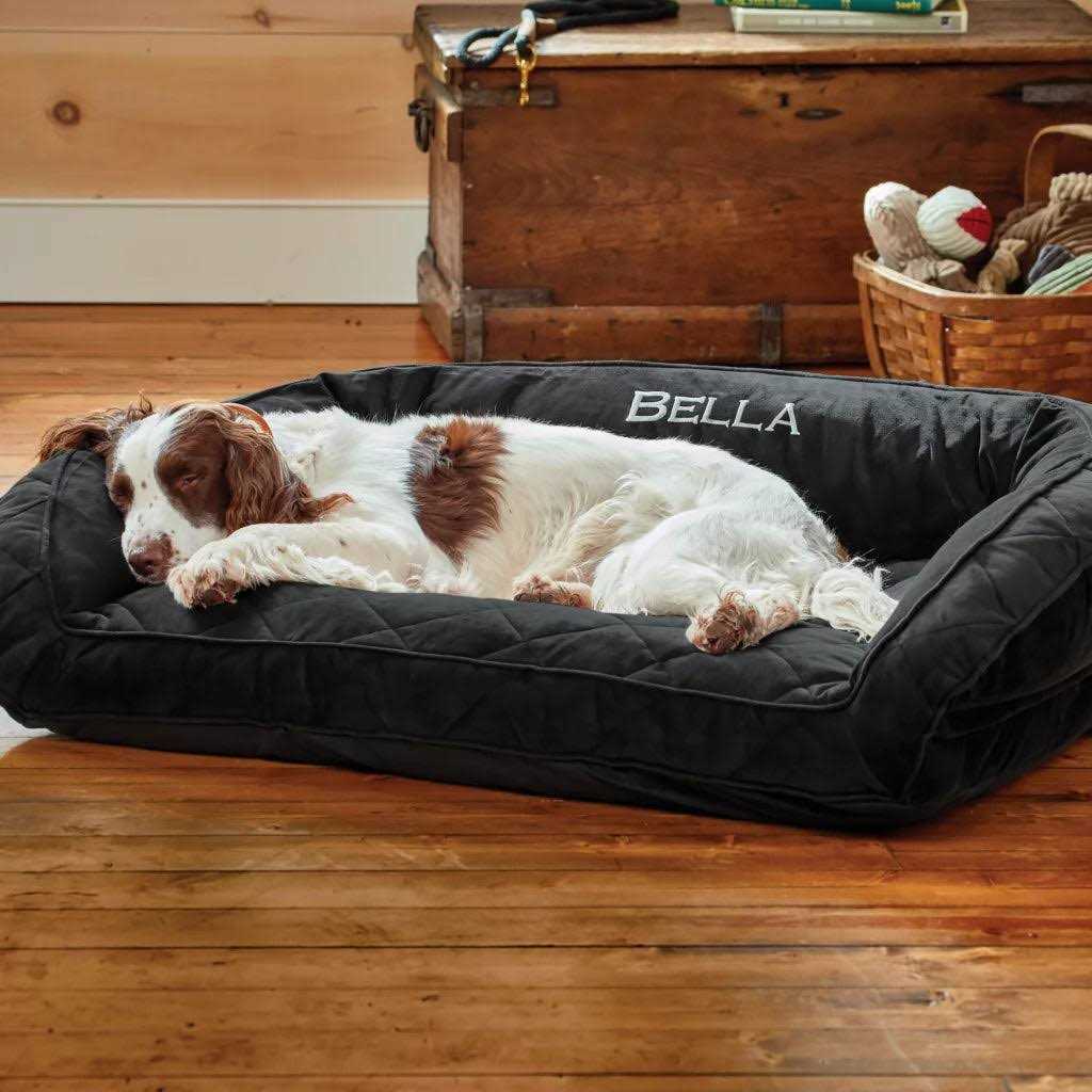 Orvis ComfortFill-Eco Bolster Dog Bed - Pet Supplies online store