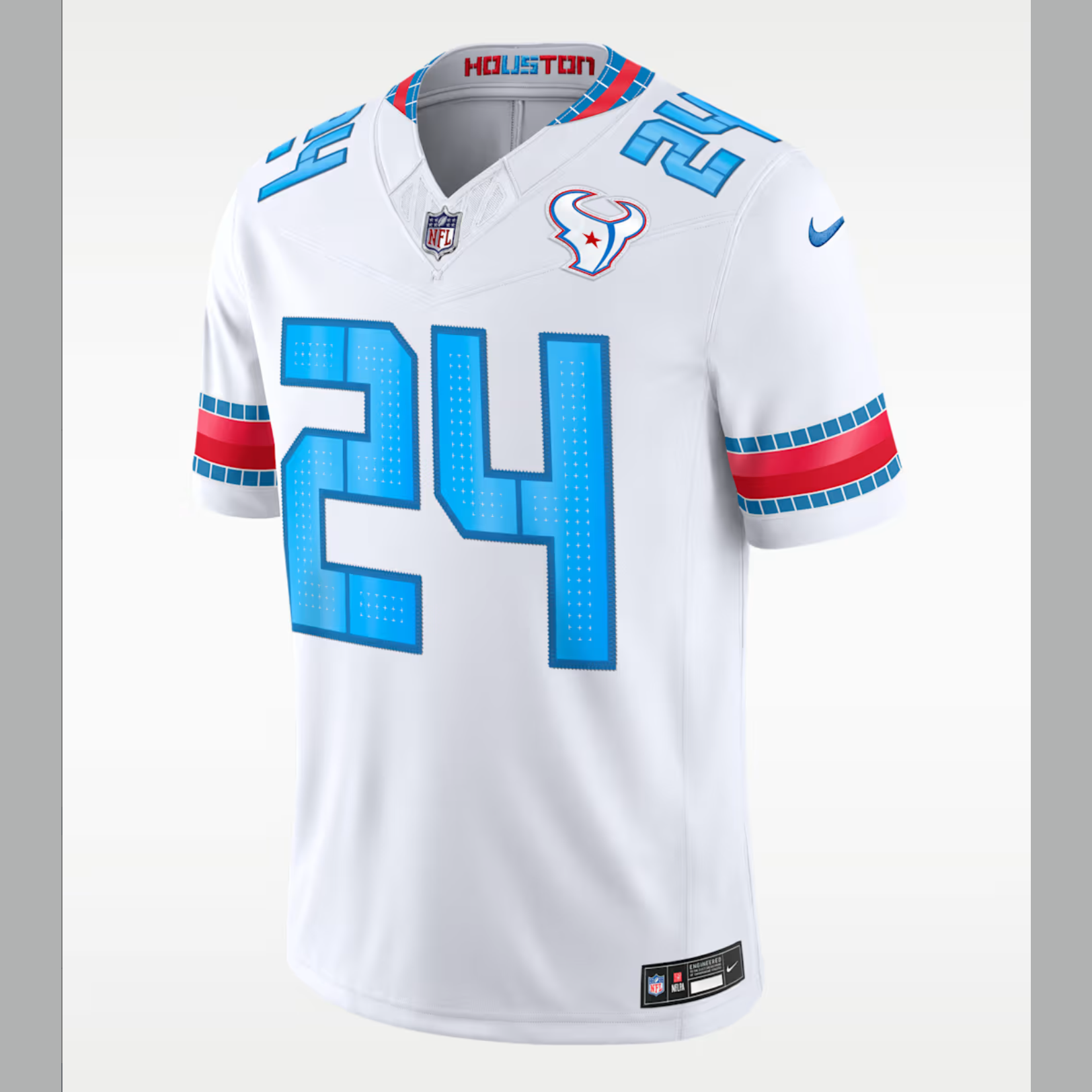 Men's Derek Stingley Jr.  Houston Texans Rivalries Collection Vapor F.U.S.E. Stitched Limited Jersey