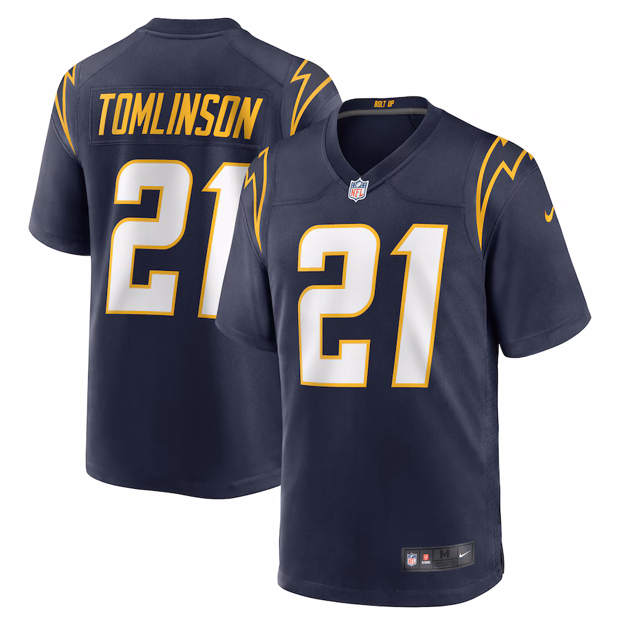 Men's Los Angeles Chargers LaDainian Tomlinson Nike Navy Retired Player Alternate Game Jersey