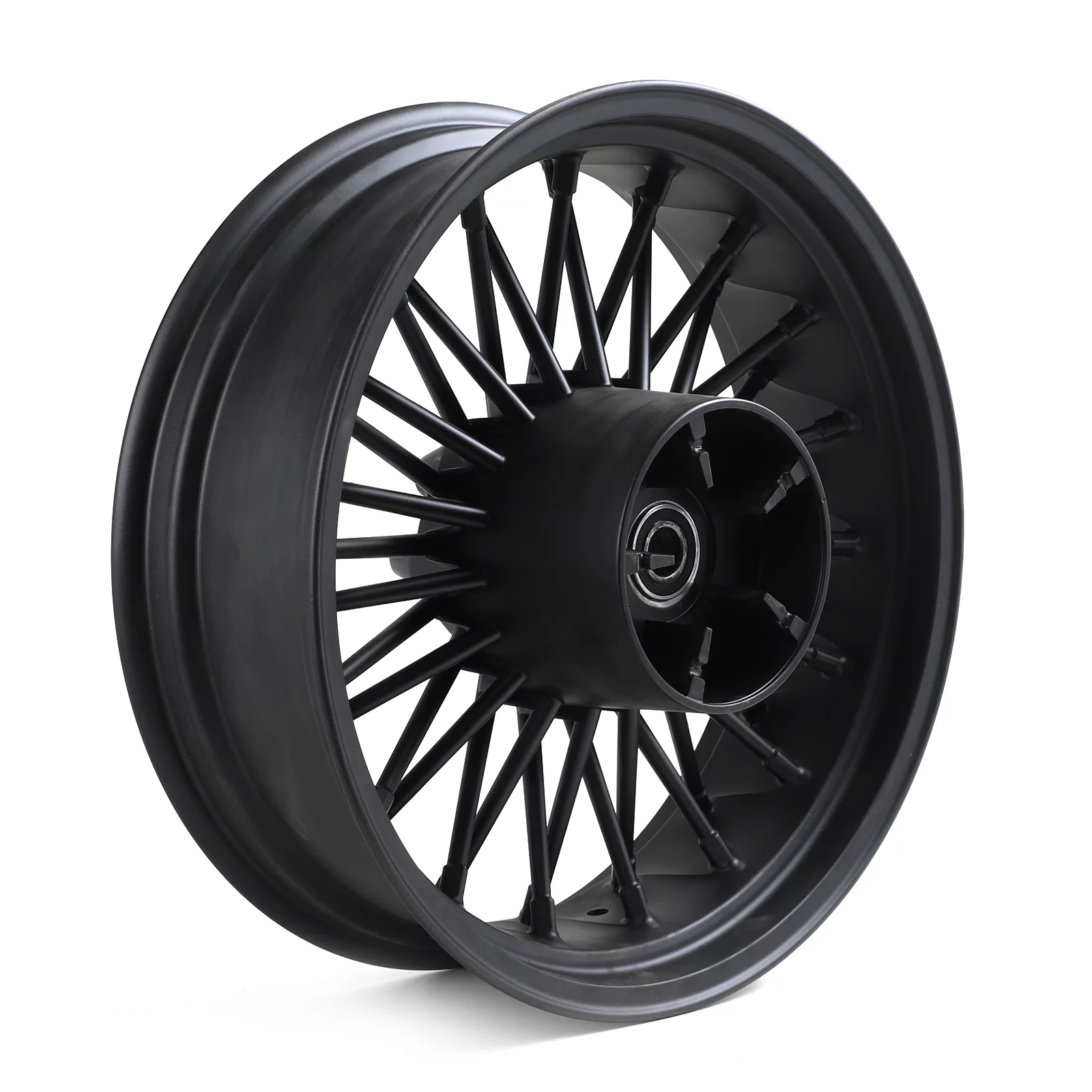 21X3.5 18X5.5 Fat Spoke Wheels Rims for Harley Touring Road King Glide FLHX 09-21 - Curated Treasures Market