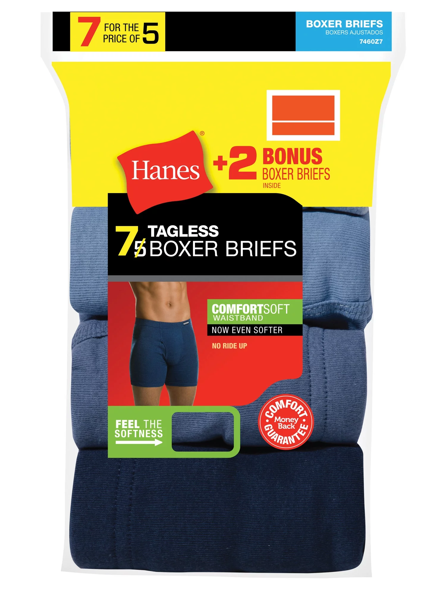 Men's ComfortSoft Boxer Brief, 5 + 2 Pack - Curated Treasures Market