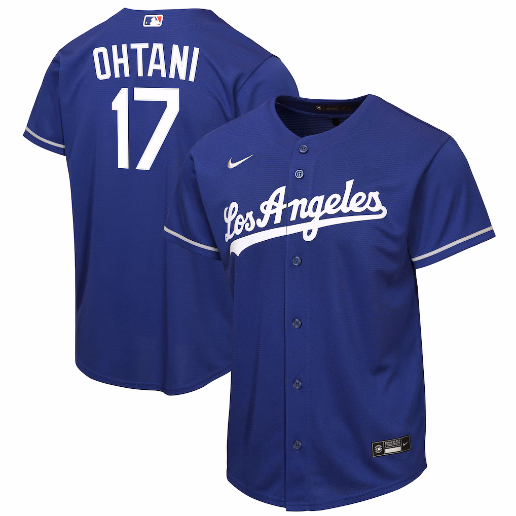 Youth Los Angeles Dodgers Shohei Ohtani Nike Royal Alternate Replica Jersey