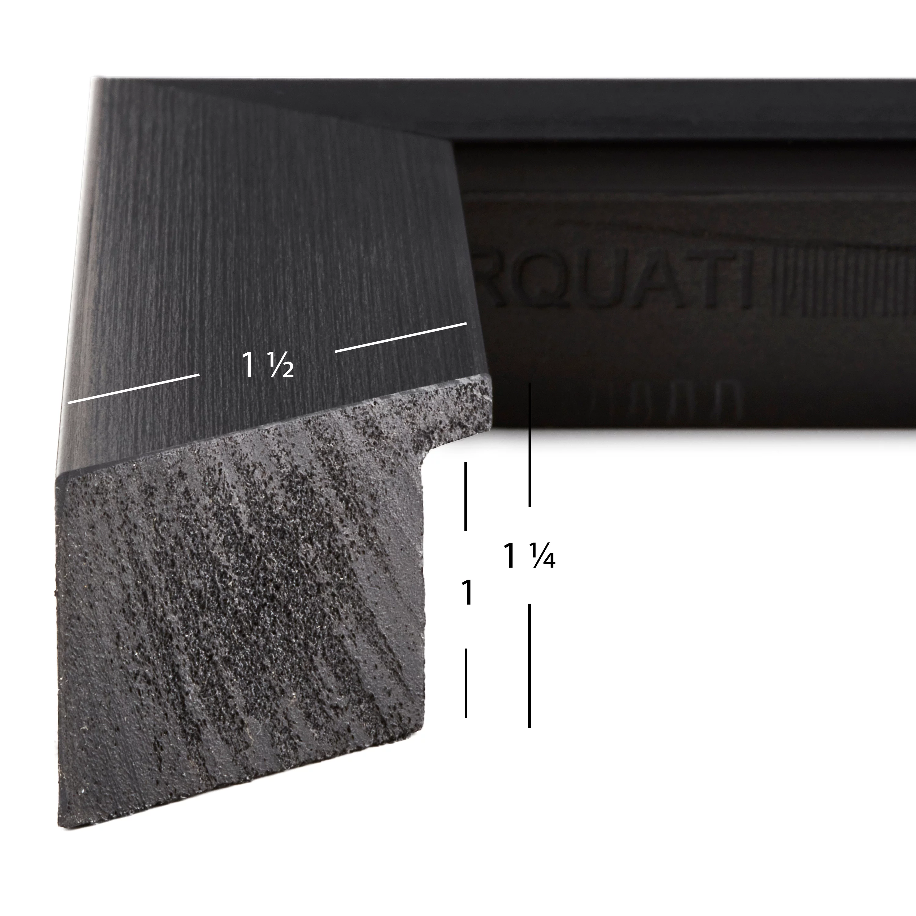 Craig Frames Modern Aesthetics 150, 8.5x11 inch Picture Frame, Black, Set of 4 - Curated Treasures Market