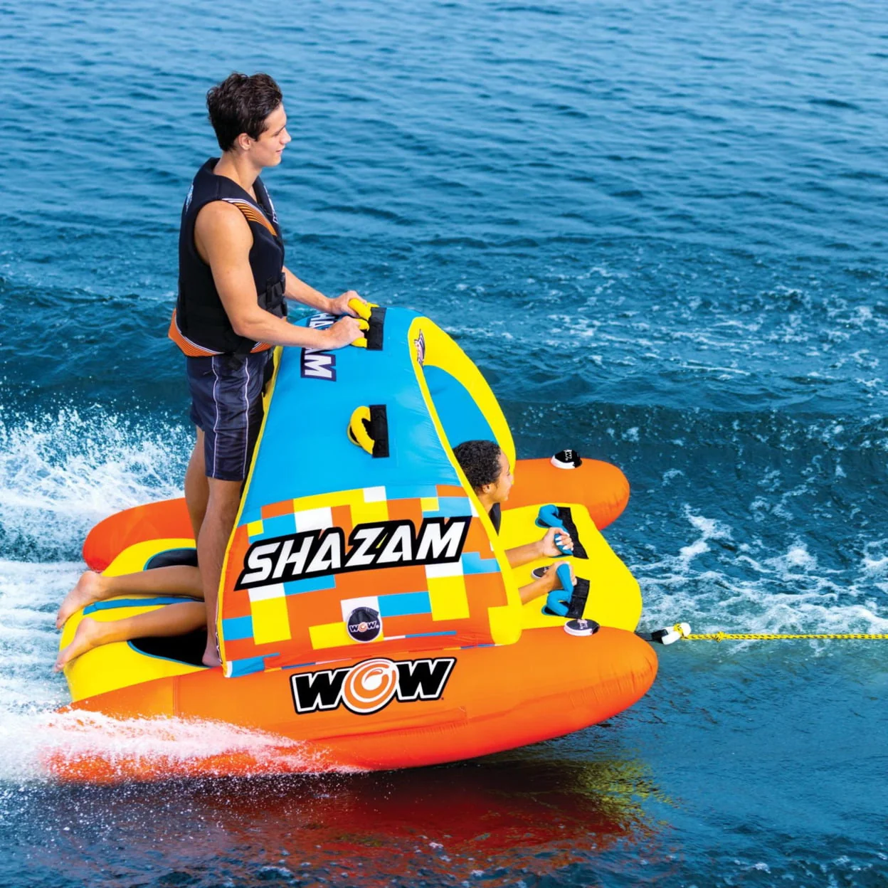 WOW Sports DC Comics Shazam 1- and 2-Person Towable