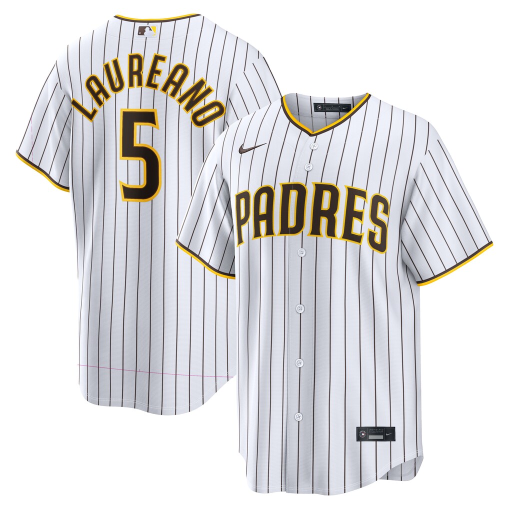 Men's San Diego Padres Ramón Laureano Nike White Home Replica Jersey