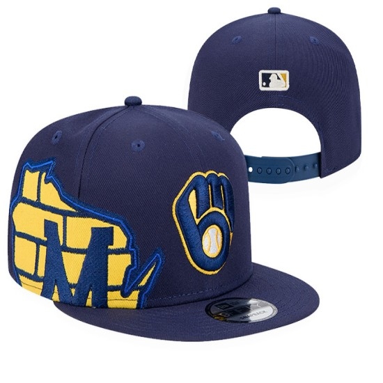 MLB Milwaukee Brewers Stitched Snapback Hats 2026.1-03
