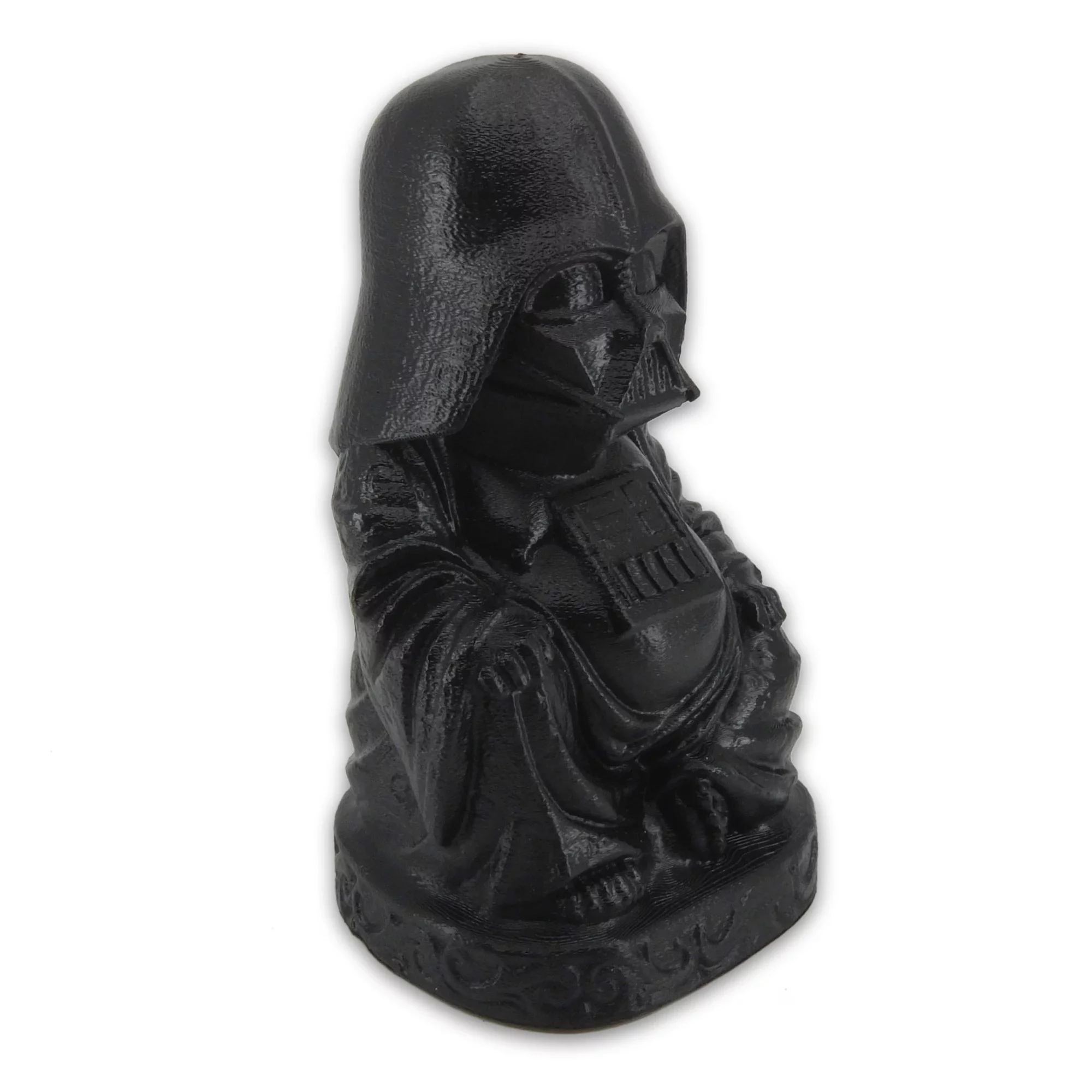 Darth Vader Buddha | Satin Black - Curated Treasures Market