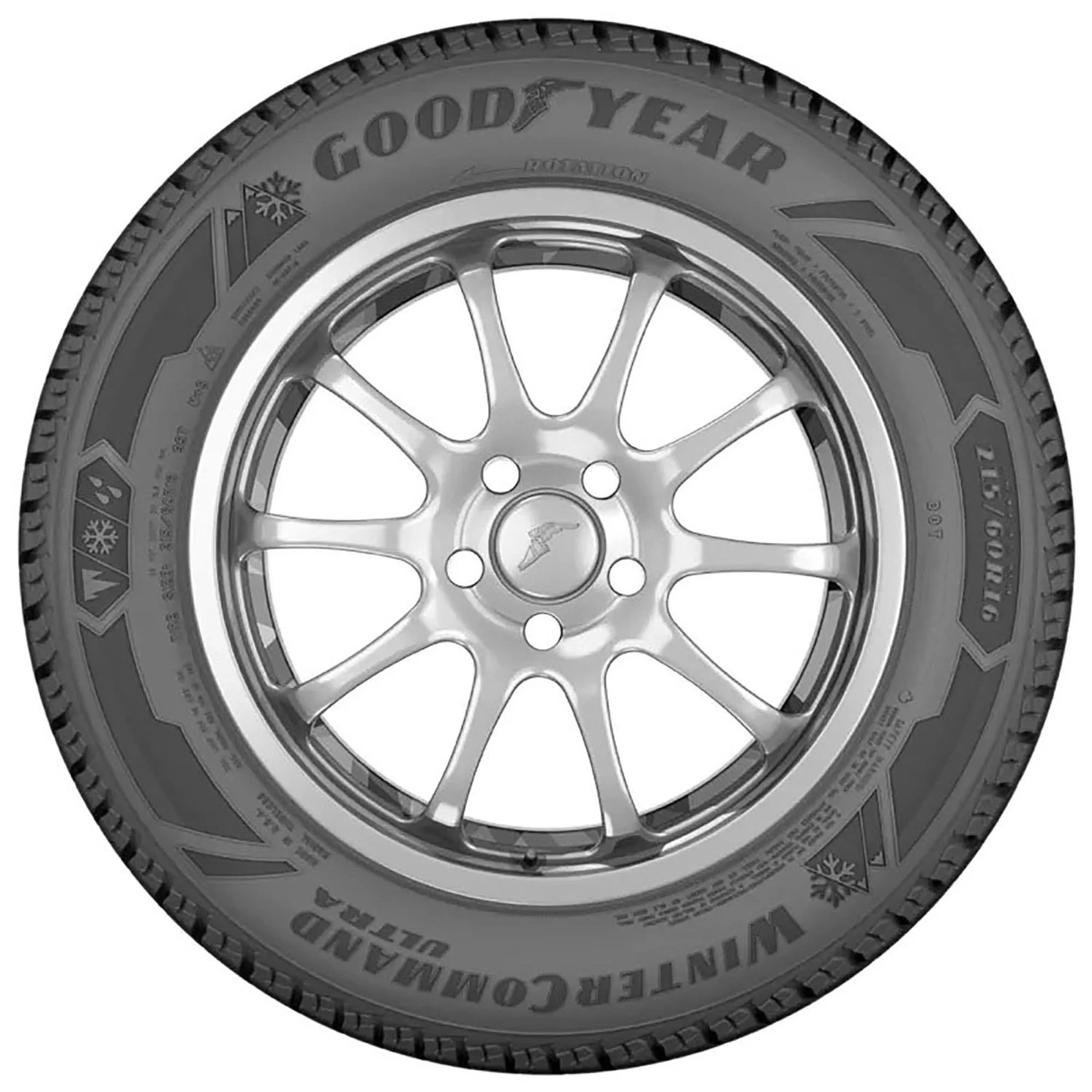 Goodyear Winter Command Ultra Winter P235/60R18 107H XL Passenger Tire