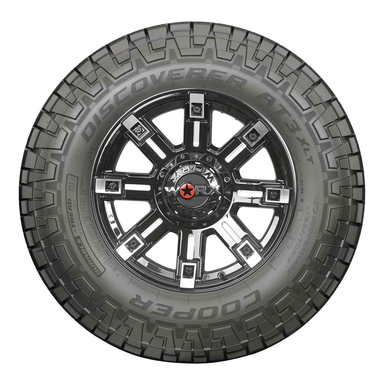 Cooper Discoverer AT3 XLT All Terrain LT275/70R18 125/122S E Light Truck Tire