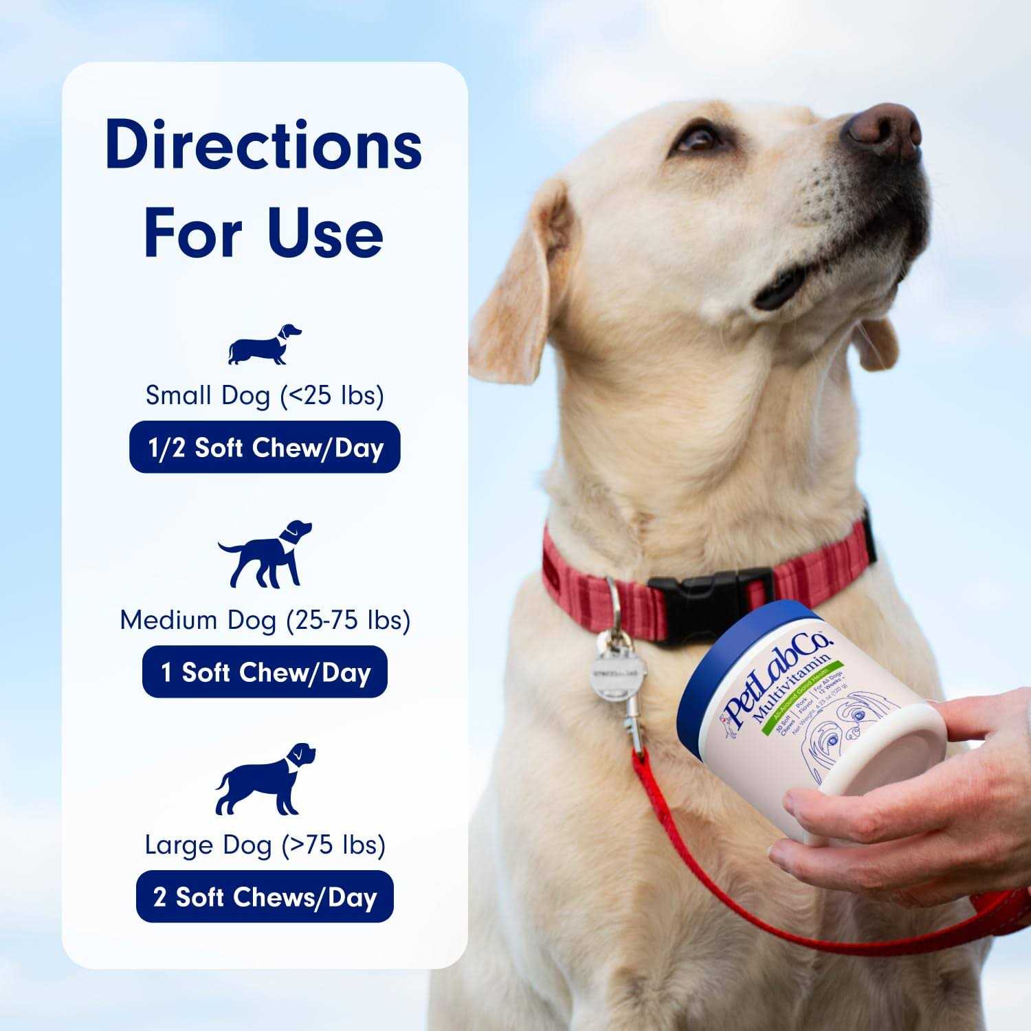 PetLab Co. 22 in 1 Dog Multivitamin Support Dog’s Immune Response