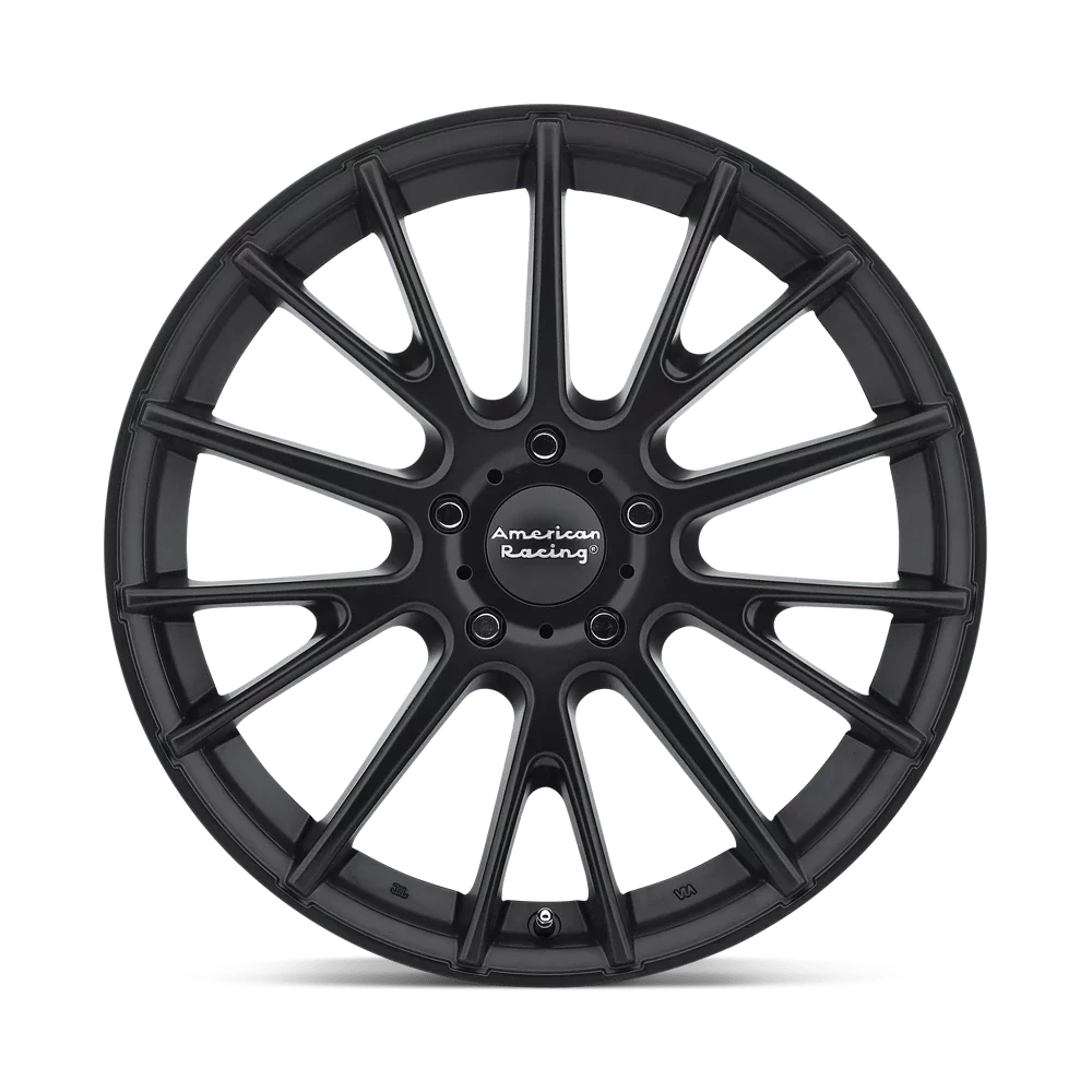 American Racing Aluminum Rim AR904 17X7in Satin Black Finish, AR90477012740