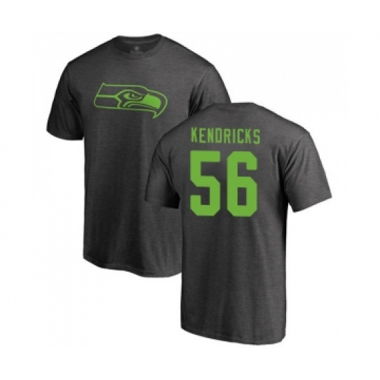Football Seattle Seahawks #56 Mychal Kendricks Ash One Color T-Shirt