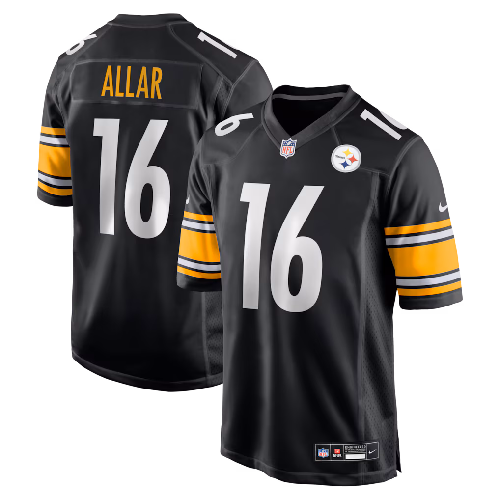 Men's Pittsburgh Steelers Drew Allar Nike Black Jersey
