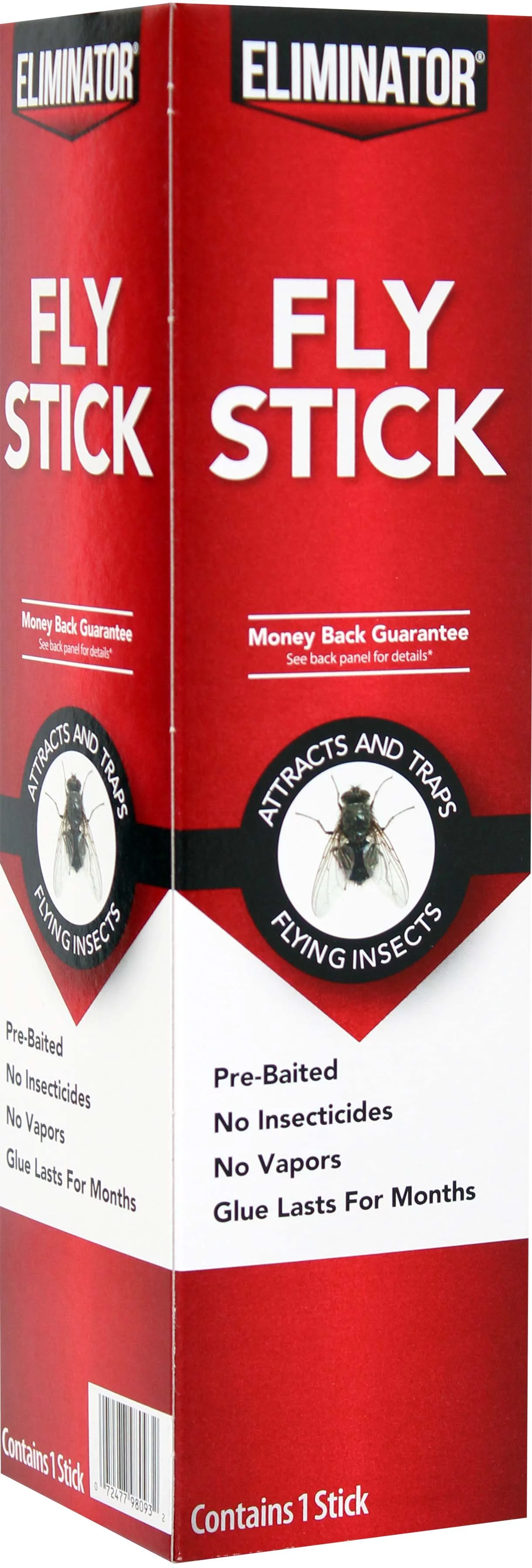 Eliminator 1 Pack Fly Stick Traps for Catching Flies and Other Flying Insects - Curated Treasures Market