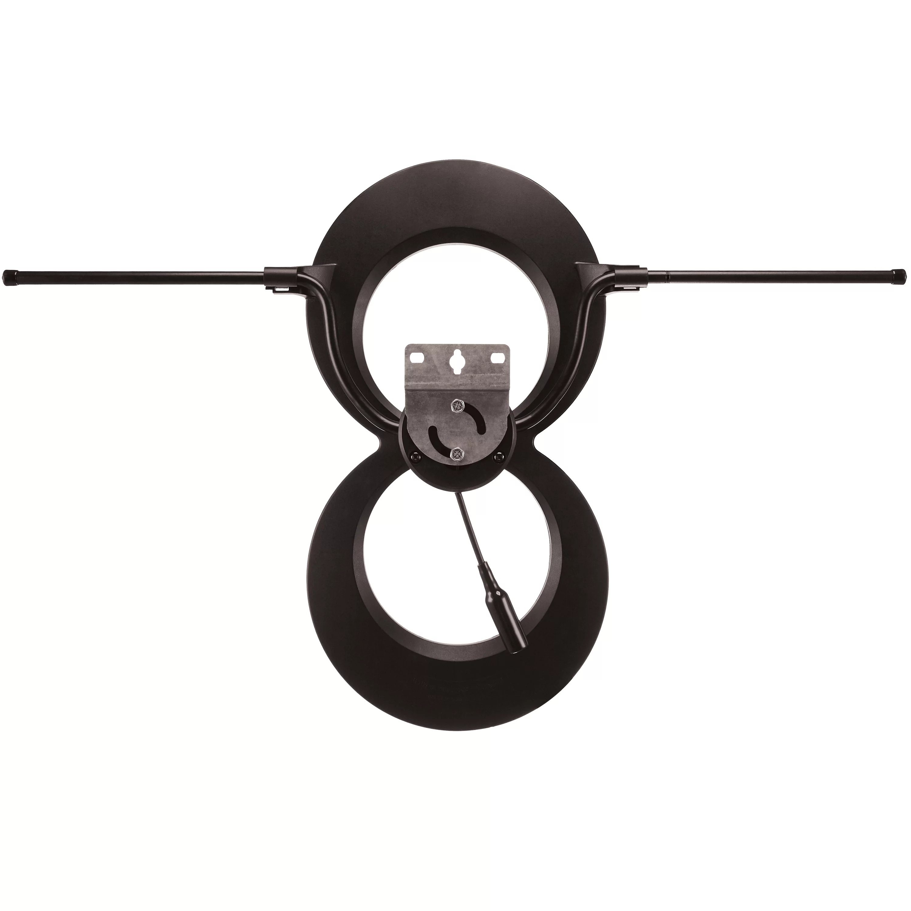 Antennas Direct ClearStream MAX-V Indoor Outdoor HDTV Antenna, UHF VHF, Multi-Directional, 60+ Mile Range - UHD 4K, NEXTGEN TV Ready, Black