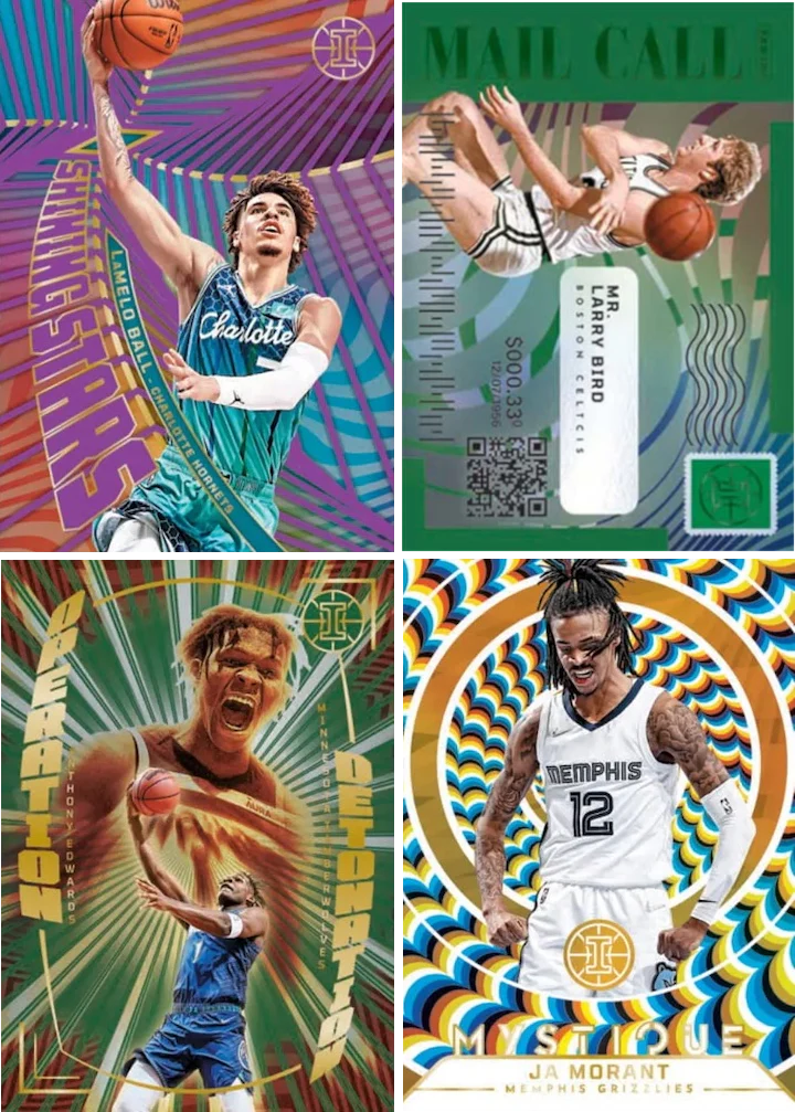 2021-22 Panini Illusions Basketball Retail Box - 20 Packs per Box! Trading Cards
