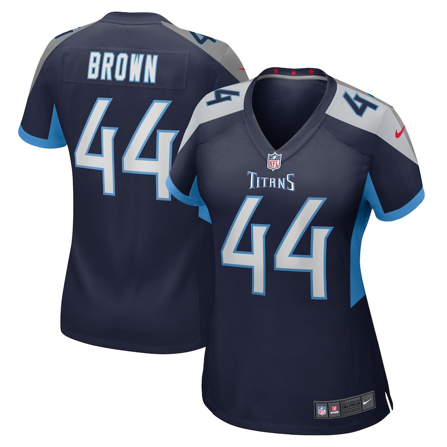 Women's Tennessee Titans Mike Brown Nike Navy Alternate Game Jersey