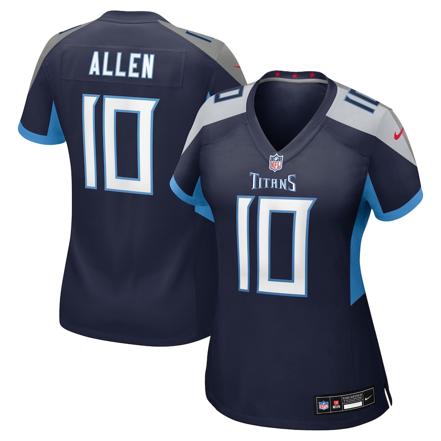 Women's Tennessee Titans Brandon Allen Nike Navy Alternate Game Jersey