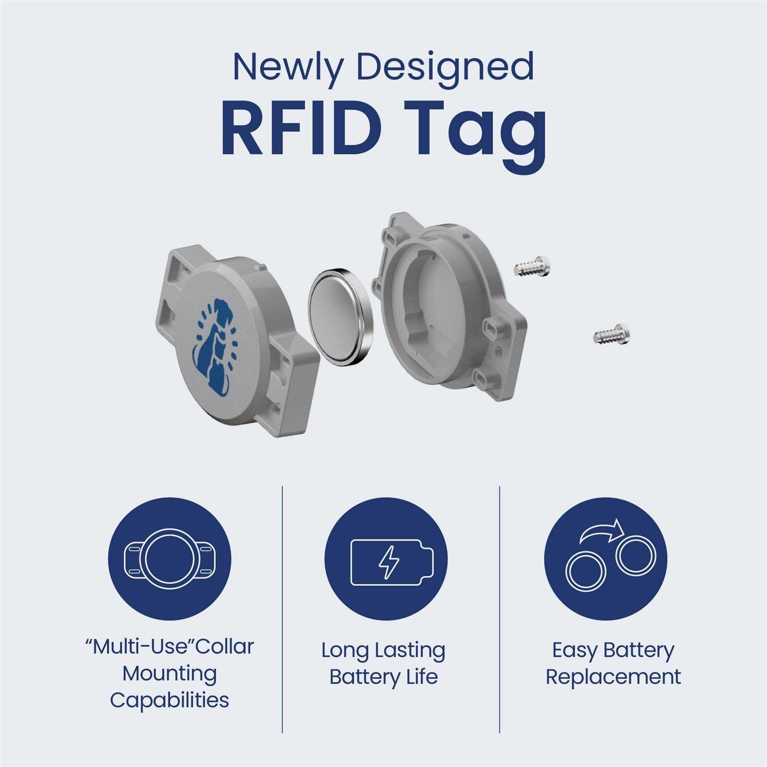 PortionPro Rx Additional RFID Dog & Cat Collar Tag