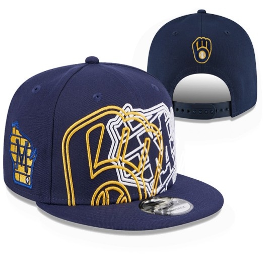MLB Milwaukee Brewers Stitched Snapback Hats 2026.1-02