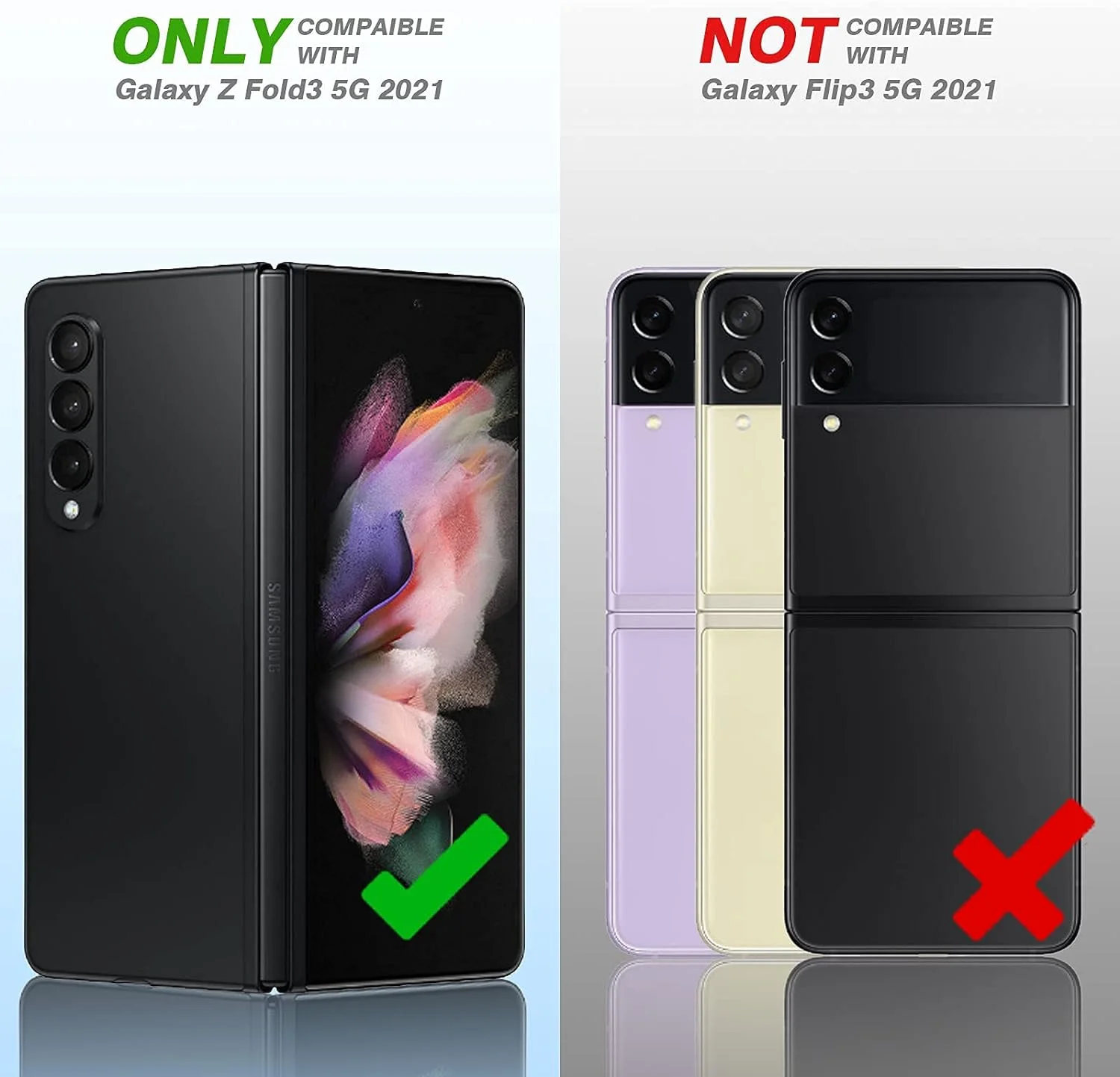 Designed for Samsung Galaxy Z Fold 3 Heavy Duty Case with Built-in Kickstand, Dual Layer Protection with Rotating Holder Ring, Sturdy Case for Samsung Galaxy Z Fold 3, Pink - Curated Treasures Market