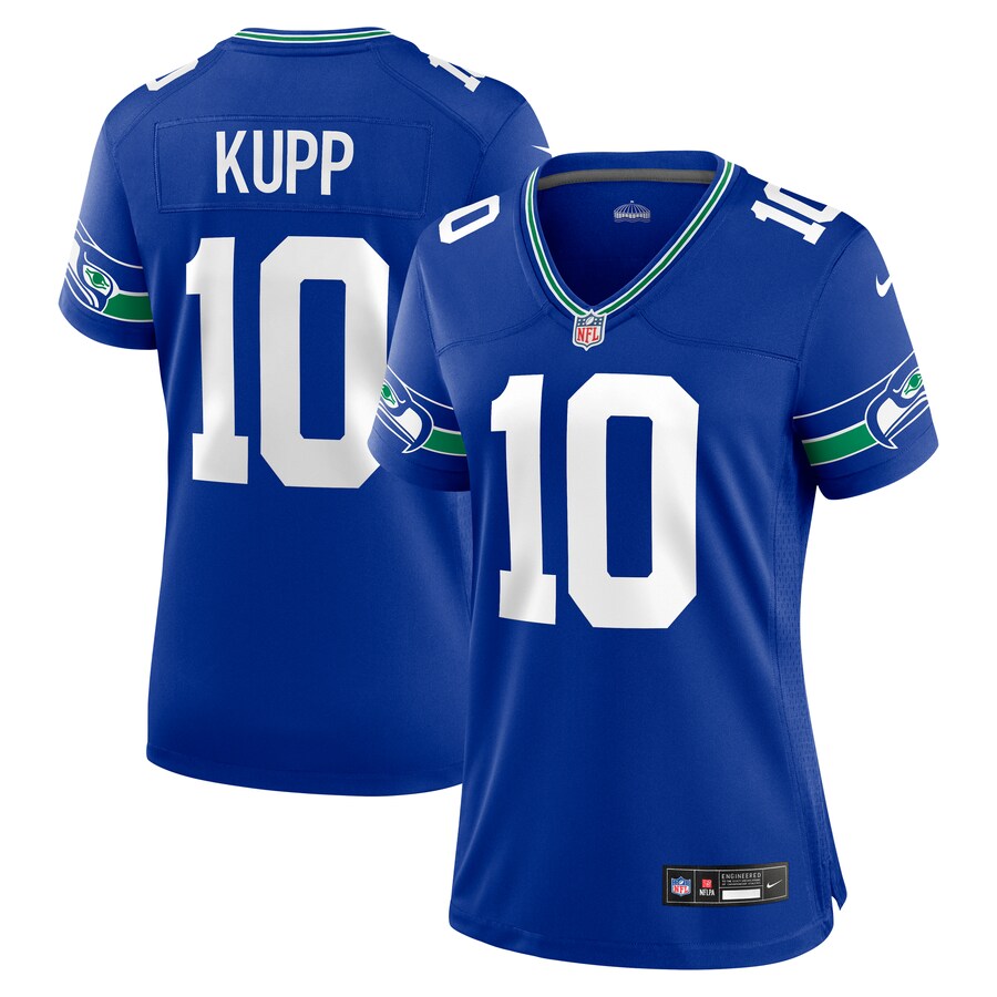 Women's Seattle Seahawks Cooper Kupp Nike Royal Alternate Game Jersey