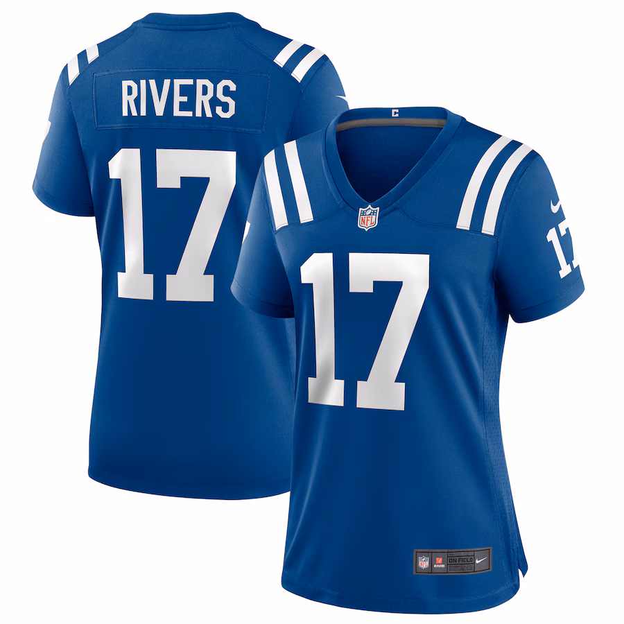 Women's Indianapolis Colts Philip Rivers Nike Royal Game Jersey