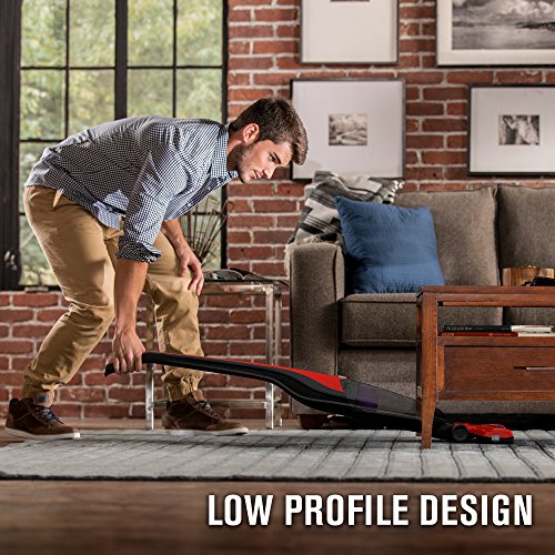 Dirt Devil Power Swerve Pet, Lightweight Cordless Stick Upright Vacuum Cleaner, for Carpet and Hard Floors, BD22052, Red