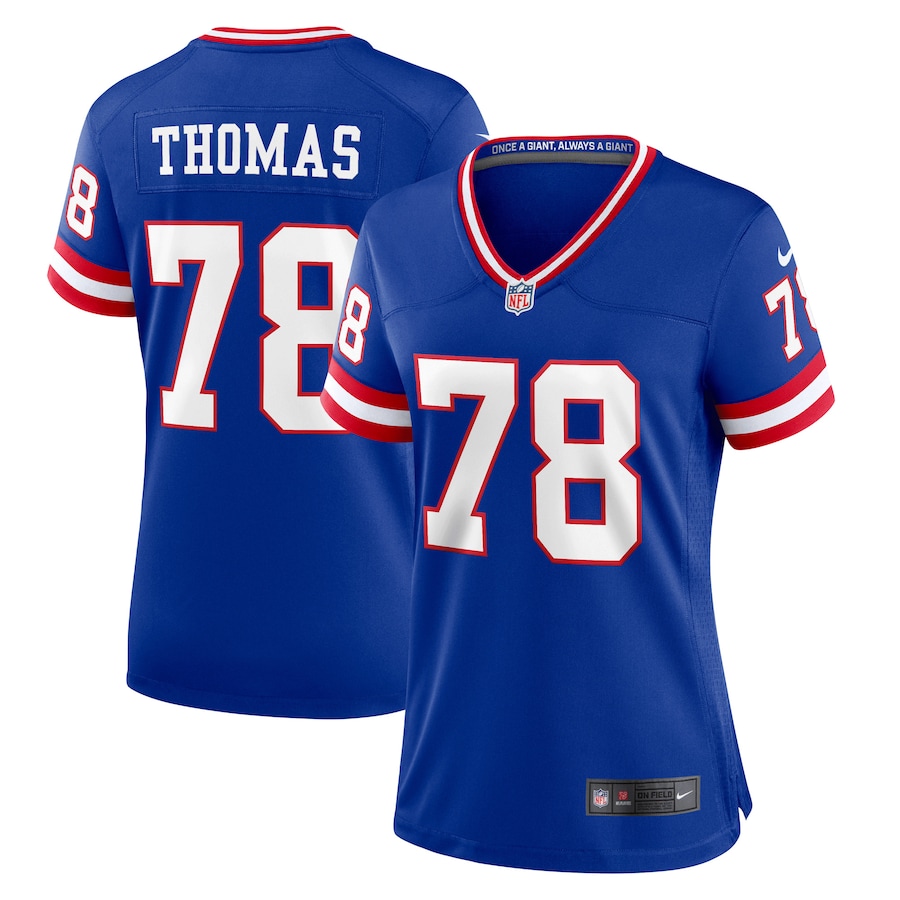 Women's New York Giants Andrew Thomas Nike Century Red Alternate Game Jersey