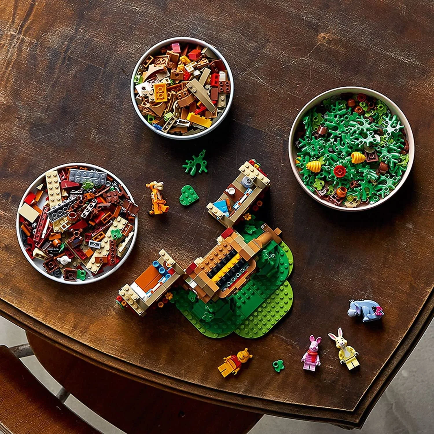 LEGO Ideas Disney Winnie the Pooh 21326 Building Set - with Piglet, Eeyore and Pooh Bear Minifigure