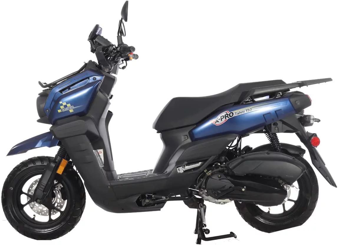 X-Pro Brand New 150cc Gas Moped Scooter, 12