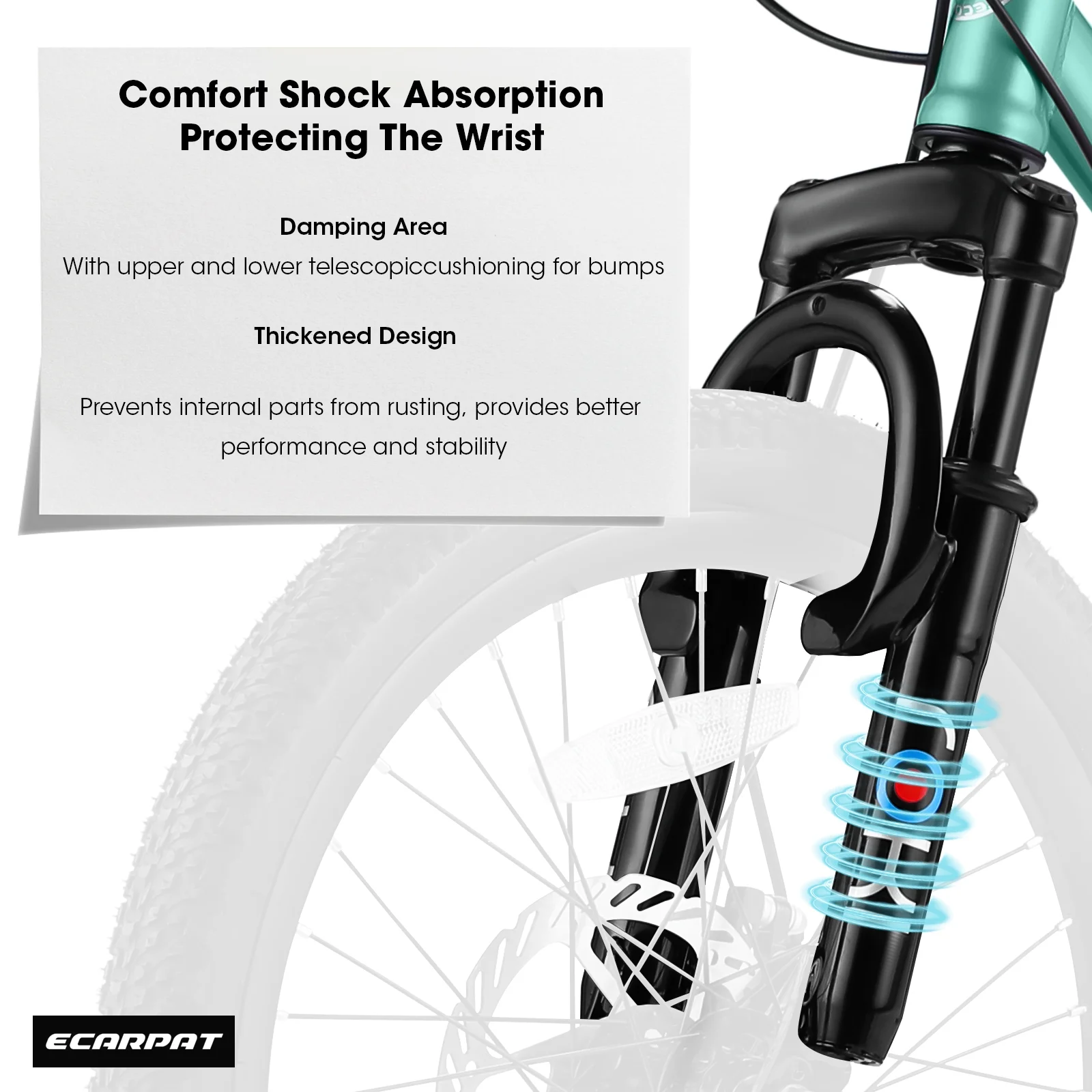 CHAMPIERRE 20 inch Kids Bikes for Boys and Girls, 7 Speed Mountain Bike Ages 8 to 12 Years, Pink