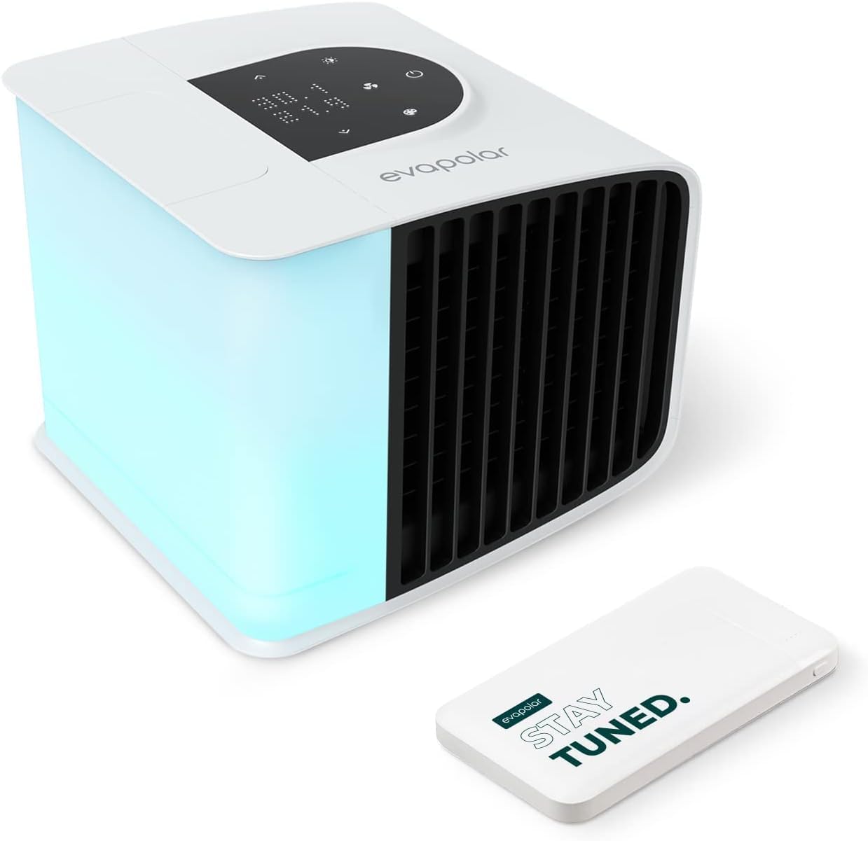 Evapolar evaSMART Personal Evaporative Air Cooler (White) and evaBANK Power Bank