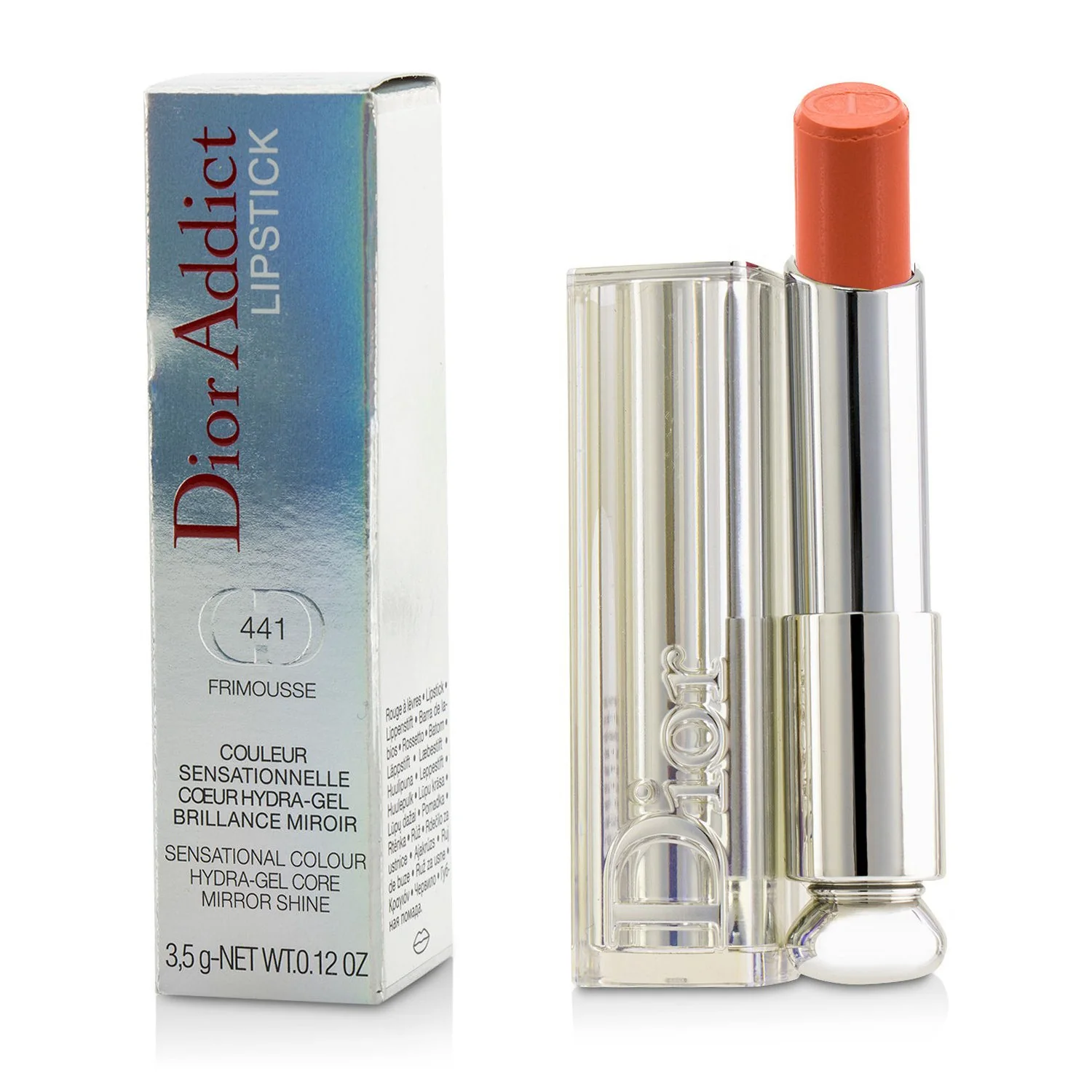 Christian Dior Dior Addict Hydra Gel Core Mirror Shine Lipstick - #655 Mutine 3.5g/0.12oz
