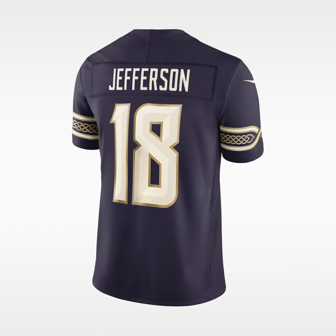 Men's Justin Jefferson Minnesota Vikings Rivalries Collection Vapor F.U.S.E. Stitched Limited Jersey