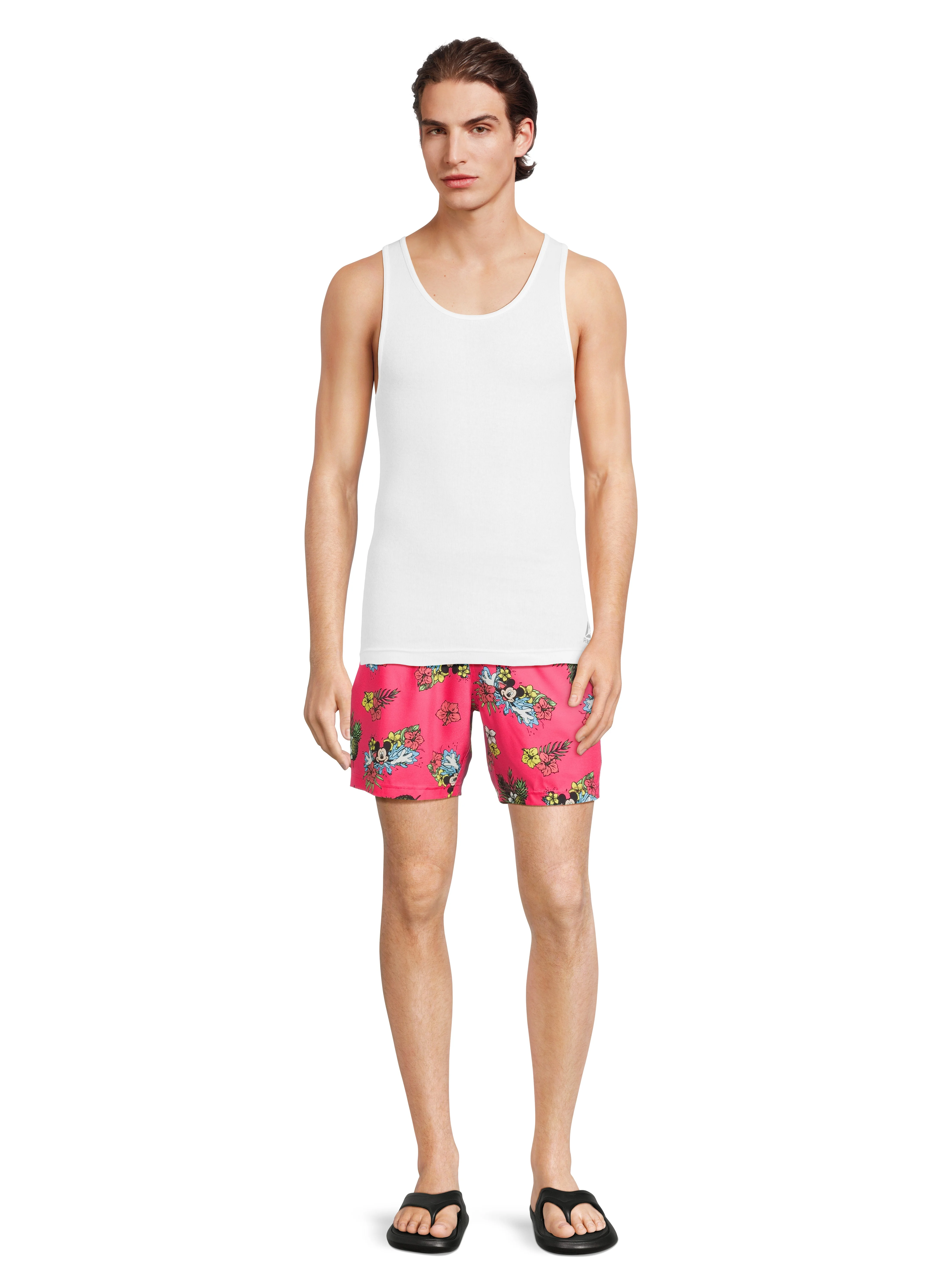 Disney Mickey Mouse Summer Men's & Big Men's Swim Trunks, Size S-3XL - Curated Treasures Market