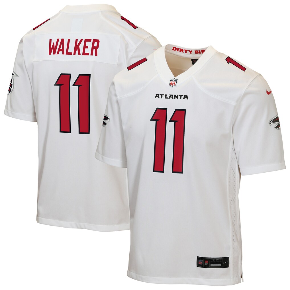 Youth Atlanta Falcons Jalon Walker Nike White Game Jersey