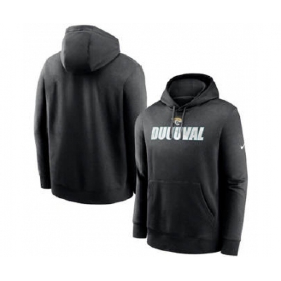 Men's Jacksonville Jaguars Black Fan Gear Local Club Pullover Hoodie