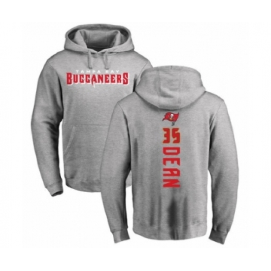 Football Tampa Bay Buccaneers #35 Jamel Dean Ash Backer Pullover Hoodie
