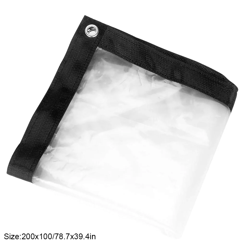 Rainproof Tarpaulin Clear Tarp Canopy Cover Winter Supplies No.02 - Curated Treasures Market