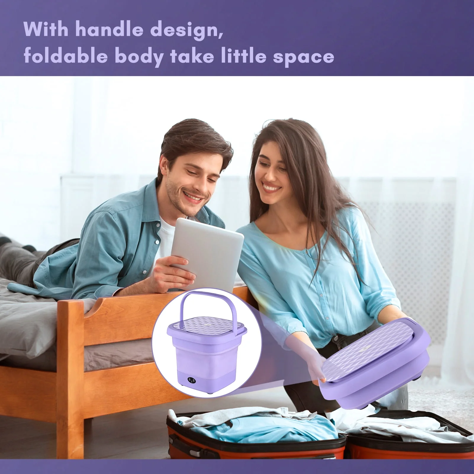 OWSOO Washing machine,Socks Barrel Laundry Bucket Clothes Socks LAOSHE Laundry Washer Office Portable Dryer Bucket Dryer Bucket Clothes Maiju Vifaleno