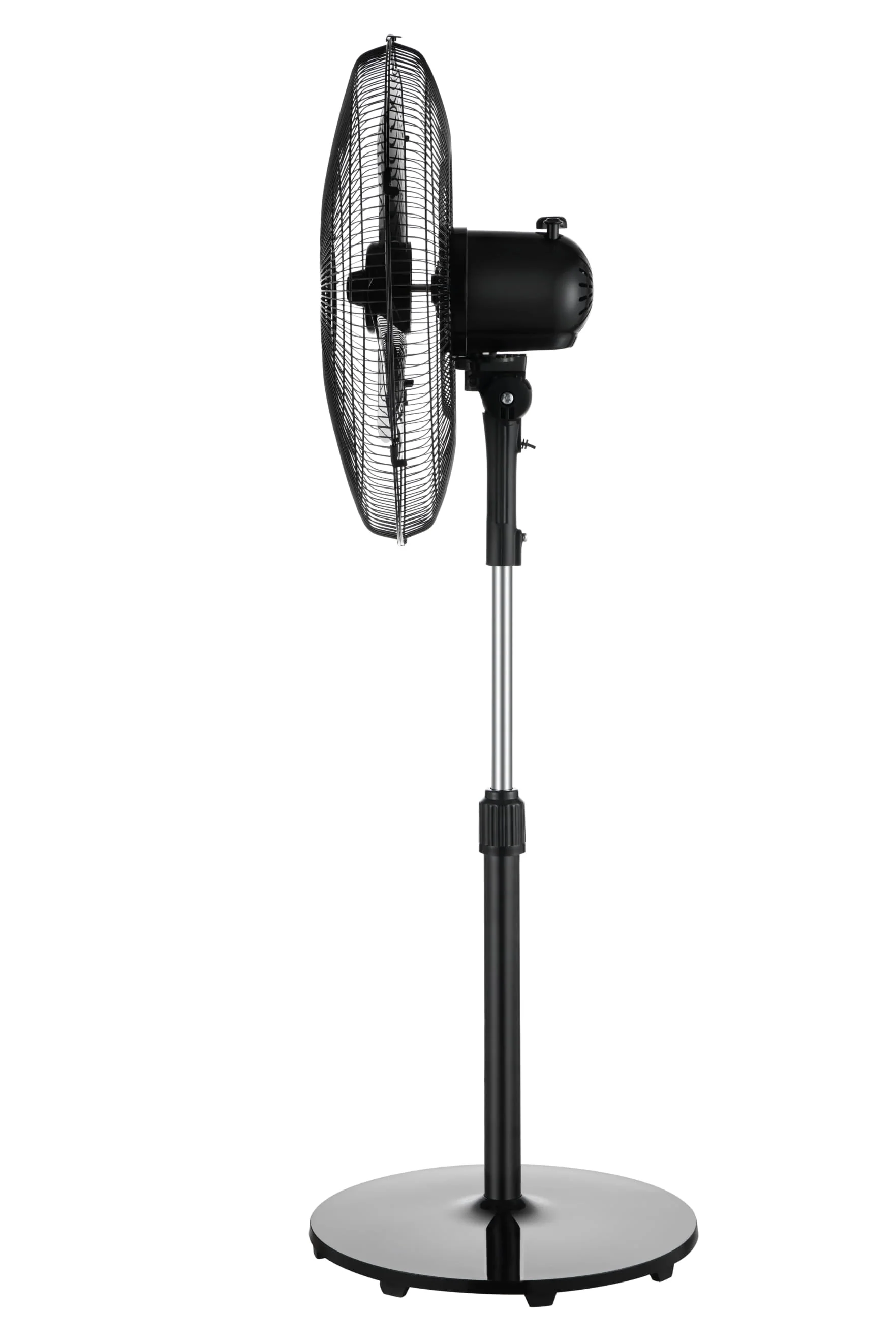 Mainstays 18 3-Speed Oscillating Pedestal Fan with Tilt Adjustable Fan Head, Black