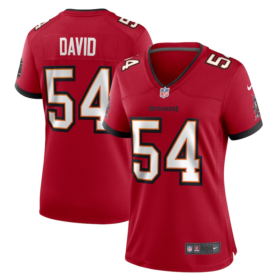 Women's Tampa Bay Buccaneers Lavonte David Nike Red Team Game Jersey