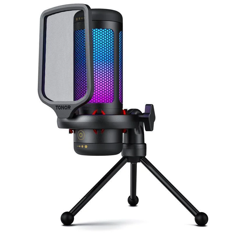 TONOR TC310 Gaming Mic, USB Microphone for PC, PS4, PS5, Cardioid Condenser Mic - Curated Treasures Market