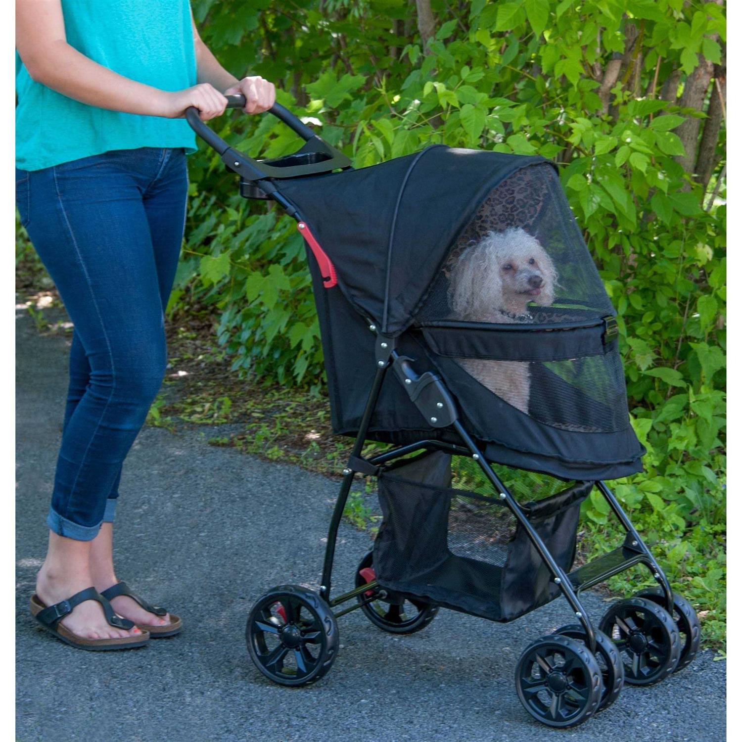 Pet Gear Happy Trails Lite No-Zip Pet Stroller